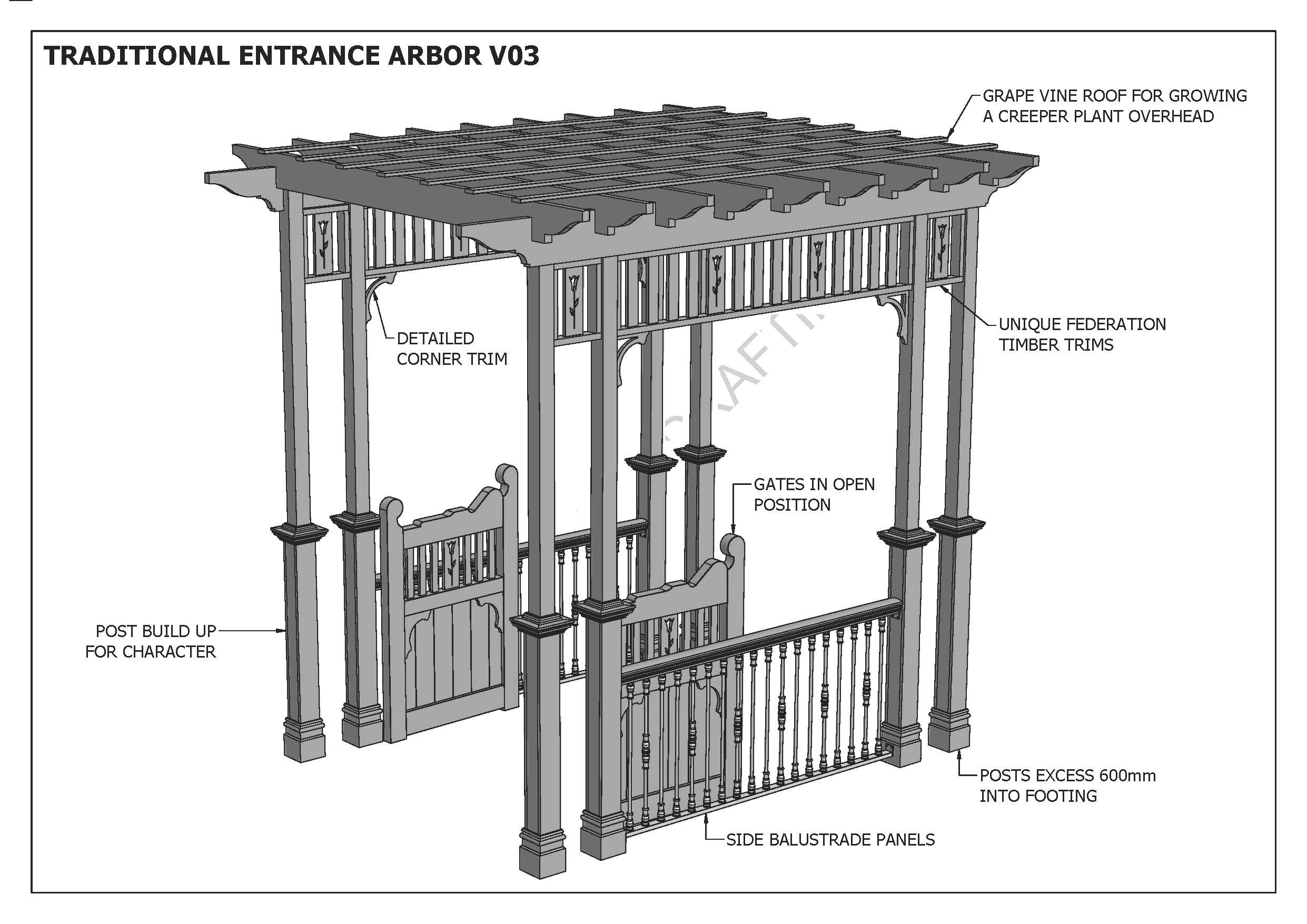 Build An Arbor : Build A Wooden Garden Arbor 6 Steps With Pictures Instructables - The costs of your arbor can vary considerably depending on the size you choose to build and the type of lumber you select.